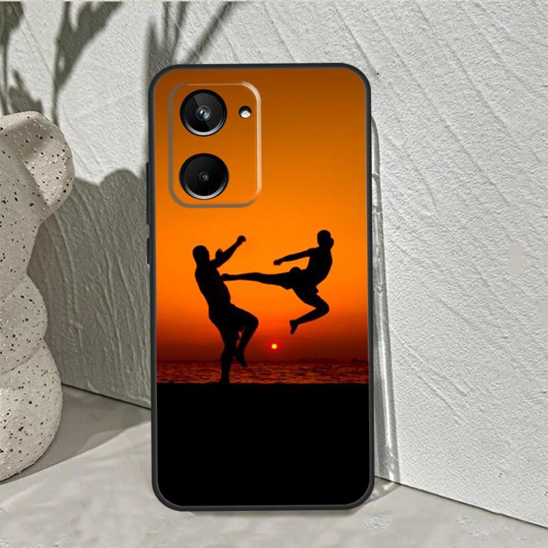 Kung Fu Karate Taekwondo Martial Arts For Realme C55 C53 C67 C75 C71 C61 C33 C63 C51 C65 10 11 12 13 14 Pro Plus GT7 15 Pro Case