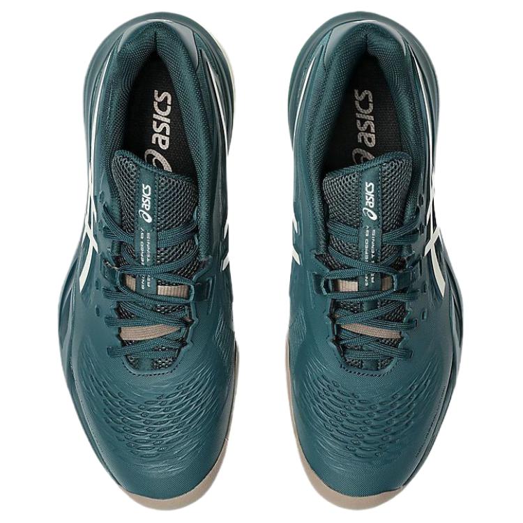 Asics Gel Resolution X Clay Saxon Green Birch Men Sneakers 1041A485-300