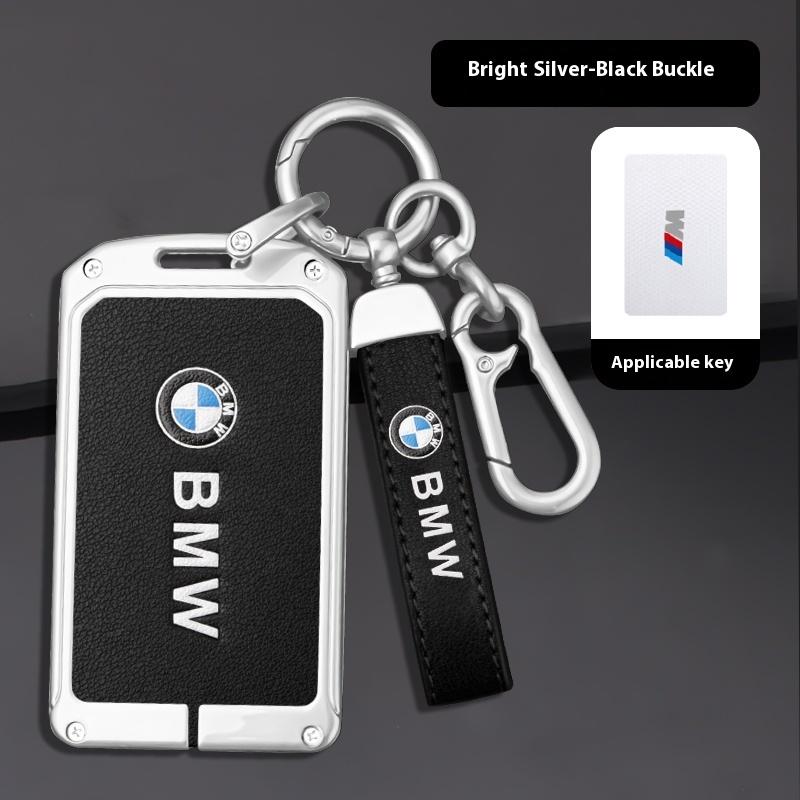 MLKQ6 Car Zinc Alloy Key Case Cover Car Key Shell For BMW X1 X3 X5 X4 1 3 5 7 Series E39 E46 E60 E70 E90 F15 F10 F20 F30 G20 G30 M3 M2