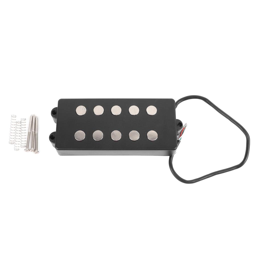 Electric Guitar Double Coil Pickup Clear Sound Metal 5 String Electric Bass Dual Coil Pickup
