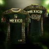 Men's Mexico Aztec Eagle Heritage Football Jersey Sports Quick Dry Breathable T-shirts Summer Soccer Training Jerseys For Fans