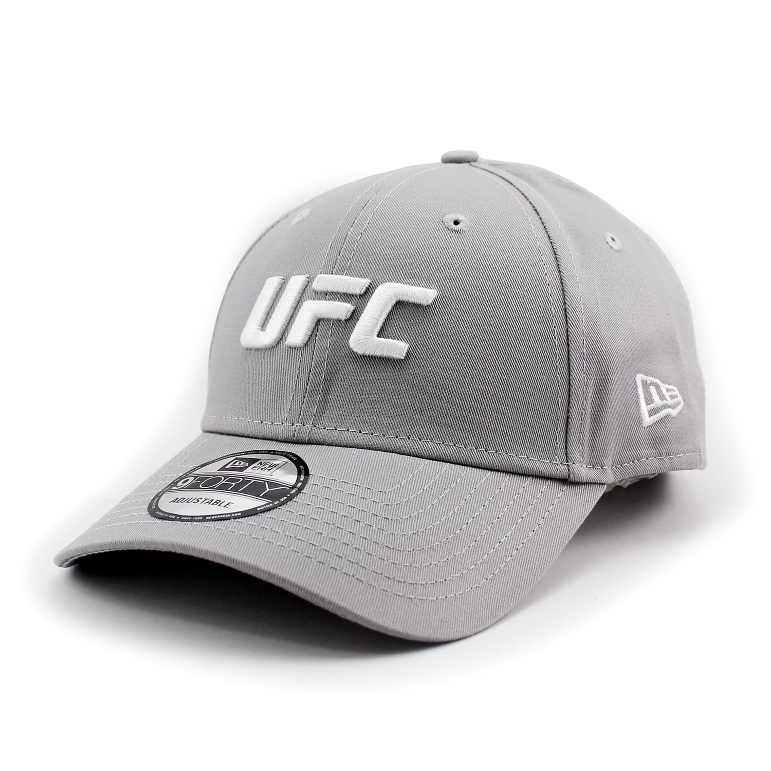 

Кепка New Era 9FORTY Strapback в сотрудничестве с с логотипом Ultimate Fighting Championship размера UFC. Серый, 940. [Использовал] серый