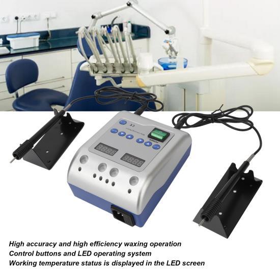 Zubní elektrický nůž na vosk Dvojitá řezací tužka Nastavení teploty Zubní řezačka na vosk US zástrčka 110‑240V 