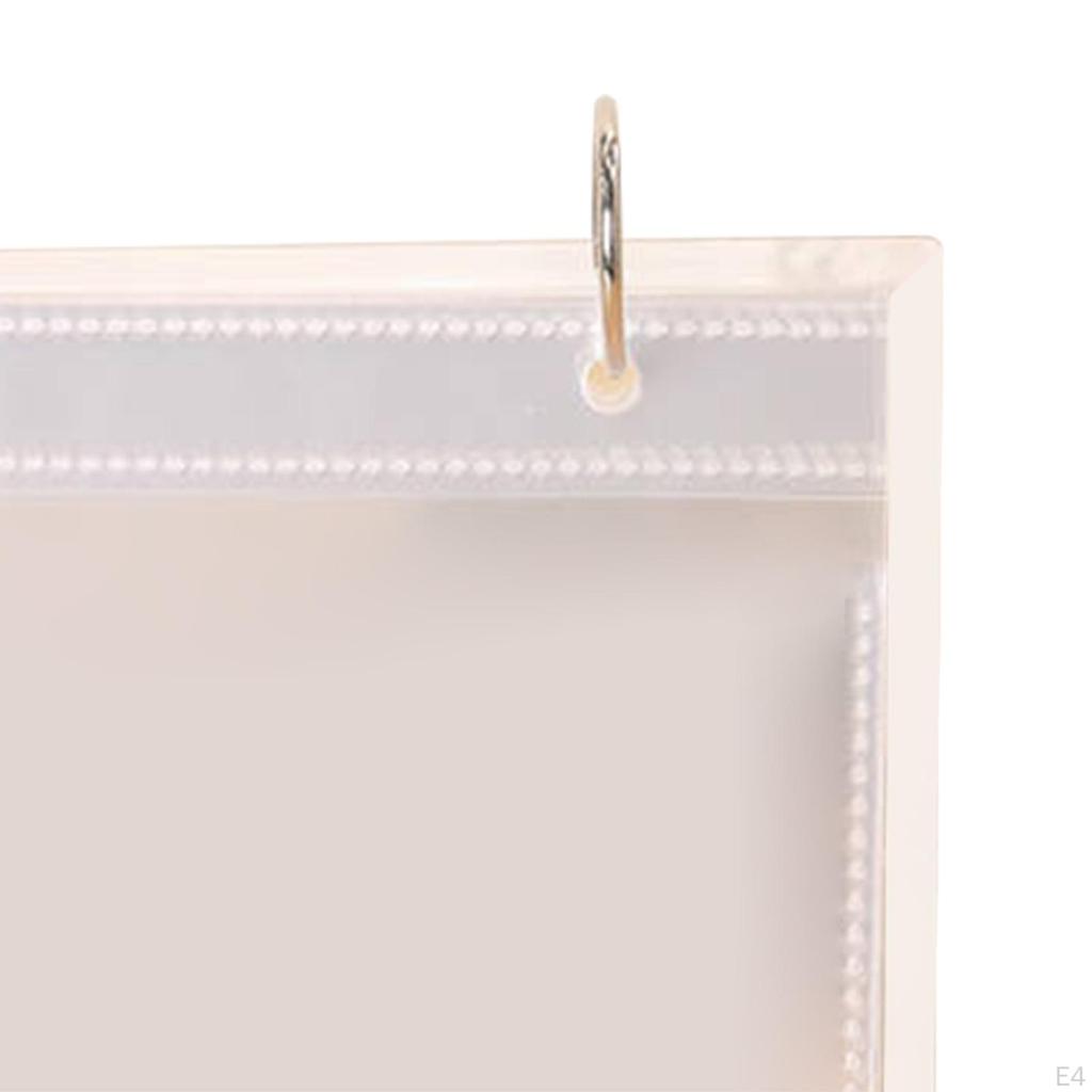 Acrylic Display Holder for Photos with 17 Sheet Folders Home Or Office Use