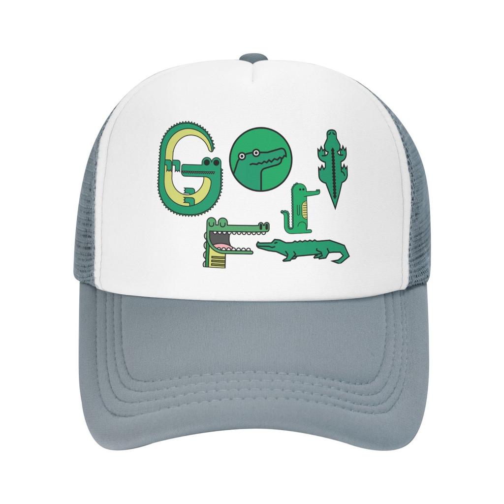 Lustige Krokodile Trucker Cap Trucker Hüte Snapback Hut für Unisex Baseball Coole Unisex Hüte Caps für Logo Erwachsene Vier Jahreszeiten Einheitsgröße