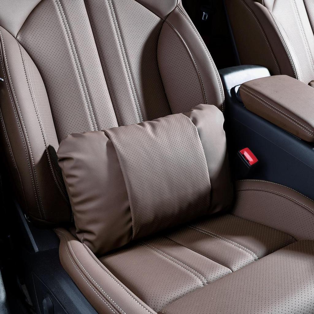 Leather Headrest Cover for Buick GL8, Encore Plus, Lingshang E5, Avia, Regal, Lu Zun, Angke Qi, and Century