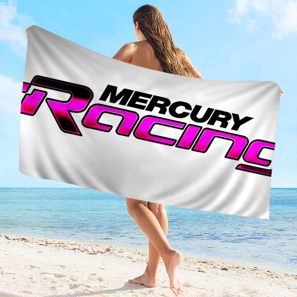 M-Mercury Racing Handtuch Mikrofaser Strandhandtuch Saugfähig Schnelltrocknend Weich Yoga Schwimmen Resort Bergsteigen Handtuch