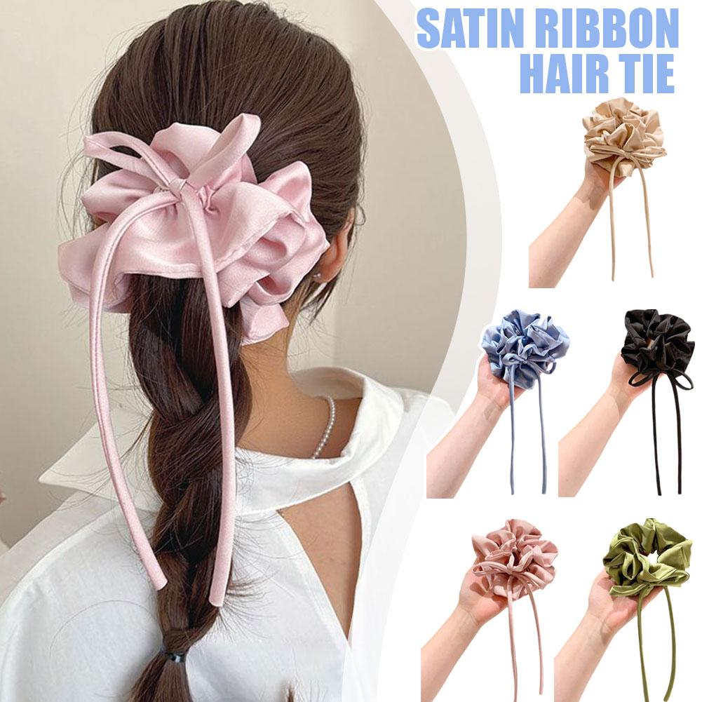 Headband with Satin Ribbon Bow