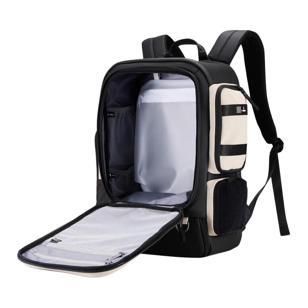 DECATHLON 27L Outdoor Bags Water Repellent Fabric Black & White Unisex 5254788