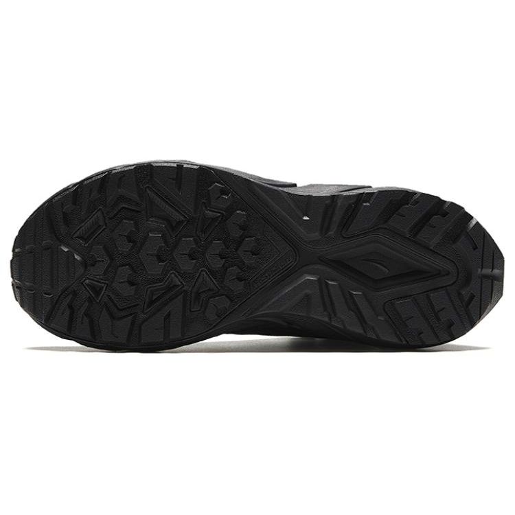 Anta Shock Absorbing Wear Resistant High Top Outdoor Functional Shoes Women Shoes Black 122418982-2
