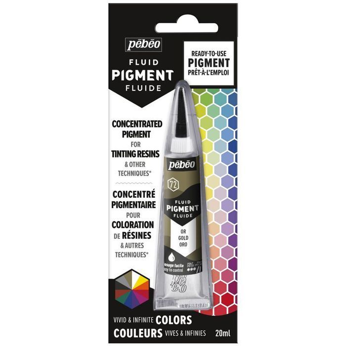 Resin Colorant - PEBEO - 20 Ml - Gold - Liquid Pigment - Artistic Creation
