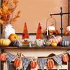 Autumn Harvest Plushes Gnomes Statue Cozys Textiles Flannel Fabric Doll For Fall Home Decorations And Holiday Gift