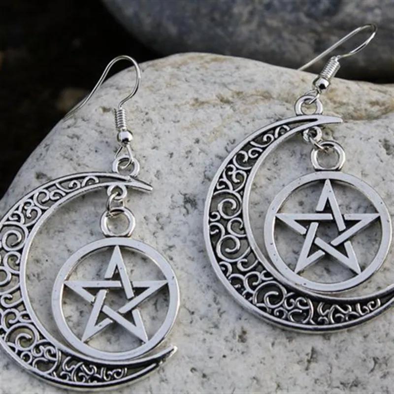New Silver Color Sun And Moon Necklaces Chain Pair Of Celestial Best Friends Gift For Friend Long Necklaces Pendants Men Women