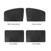 Car Side Window Sun Shade Magnetic UV Blocking Car Curtain Summer Anti-Glare Sun Protection Auto Sunshade for Personal