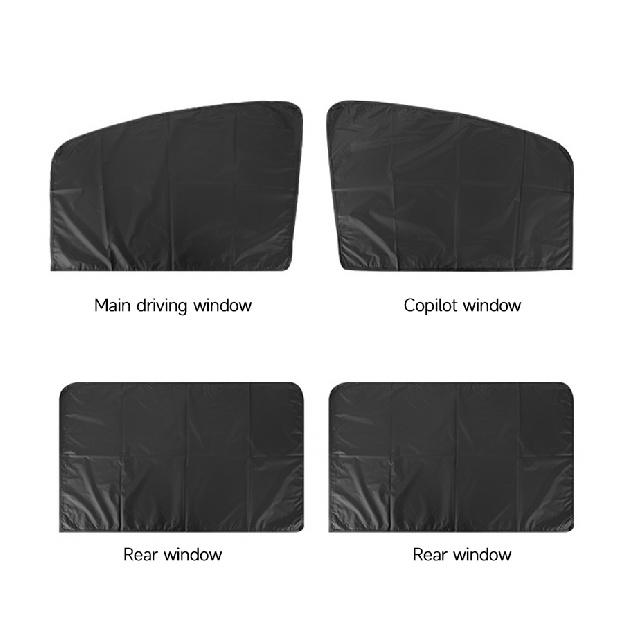 Автомобильный козырек от солнца на боковое окно — фото 20