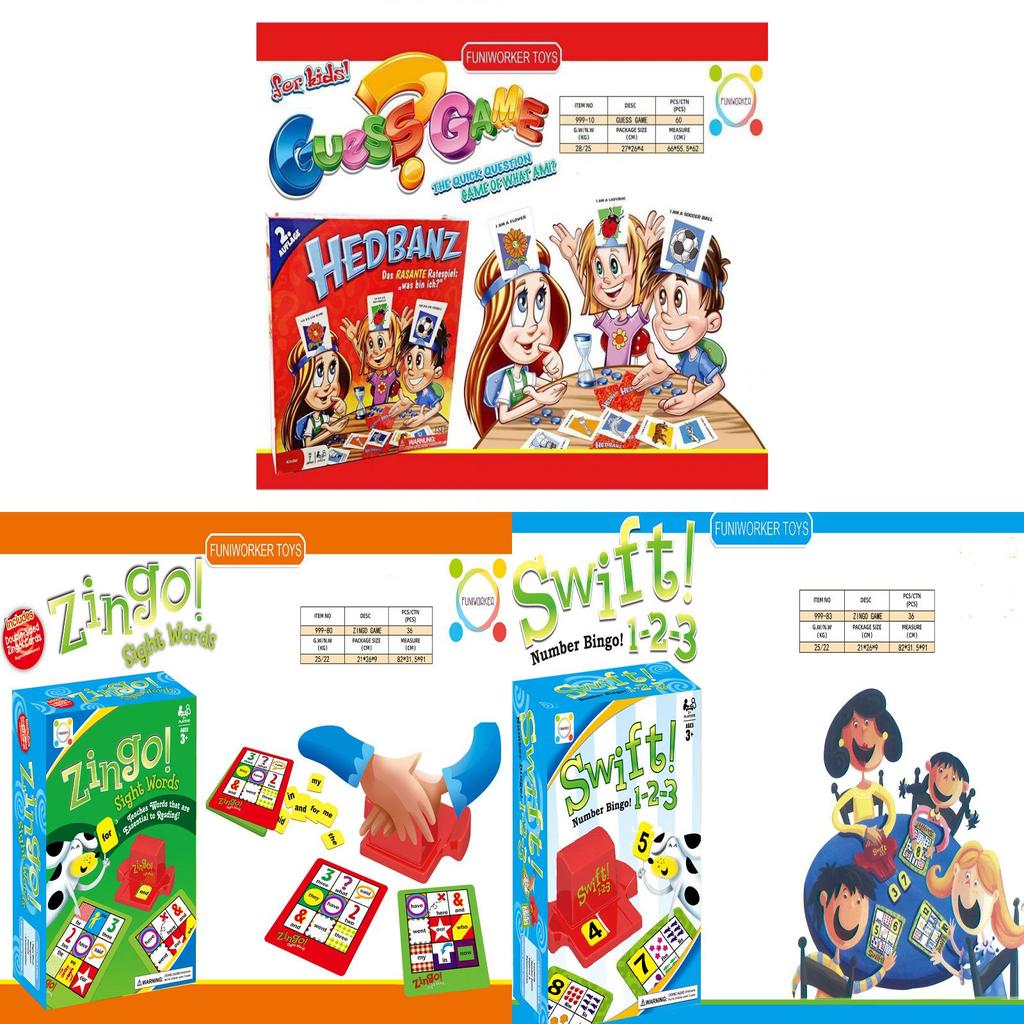 Kinder Zingo Interaktives Buchstaben-Zuordnungs-Kartenspiel Kunststoff Pädagogisches Spielzeug Für Frühes Lernen