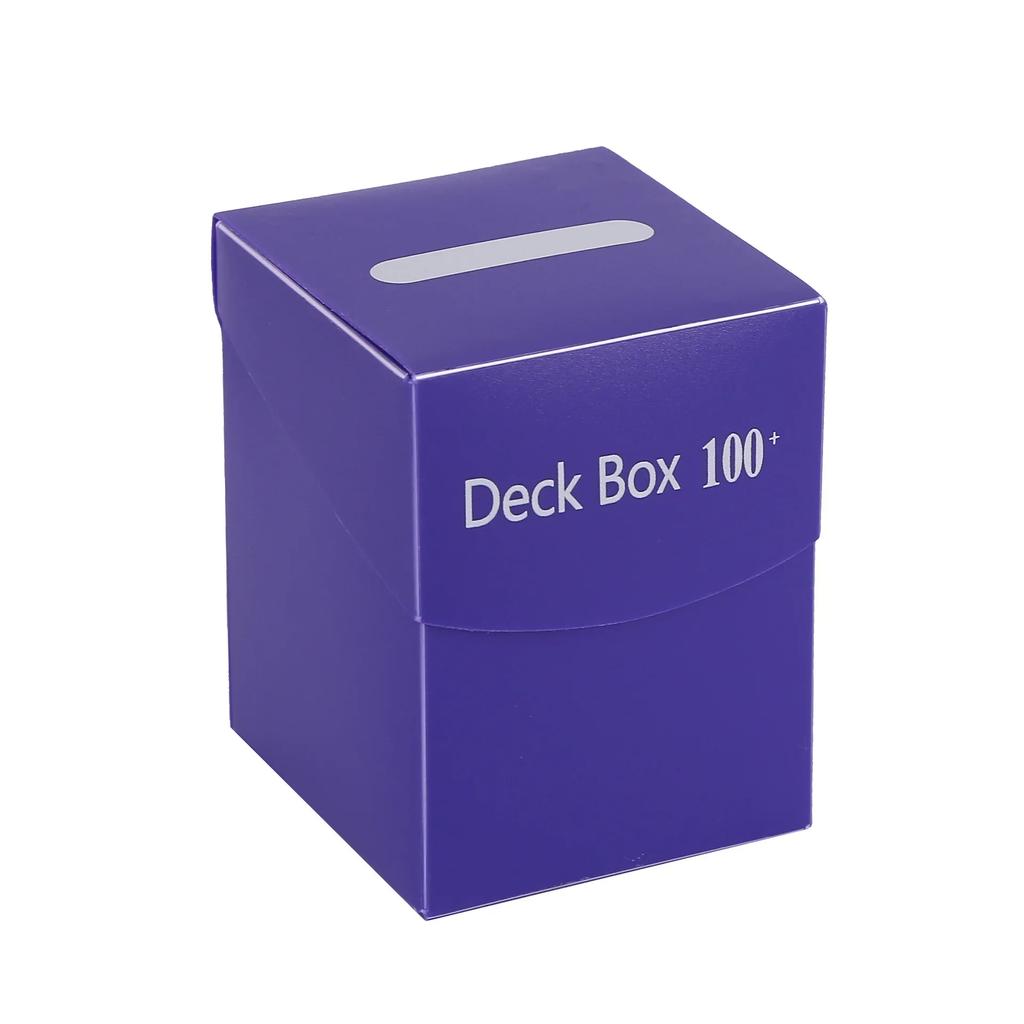 100+ Capacity Card Deck Box Trading Card Storage Box for Pokemon Magic YuGiOh Collectible Sport Cards Case Card Organizer