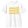 Amaze Project Hail Mary T-shirts Homme 100% Coton Vintage T-shirts Col Rond T-shirt Manches Courtes Hauts Grande Taille