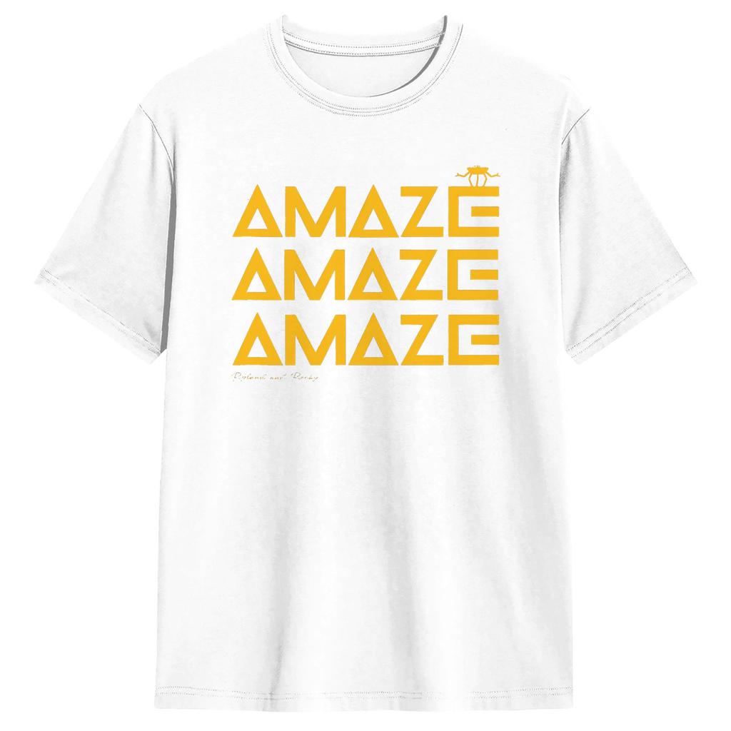 Amaze Project Hail Mary T-shirts Unisex 100% Bomull Vintage T-shirts Rund Hals T-shirt Kortärmade Toppar Stor Storlek