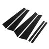 6 Pcs Gloss Black Door Window B C Pillar Post Trim Car Accessories Replacement For 5 Series F10 4
