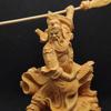 Guan Yu Statue guan gong Three Kingdoms Solid Wood Feng Shui wood Carving Home Decorations