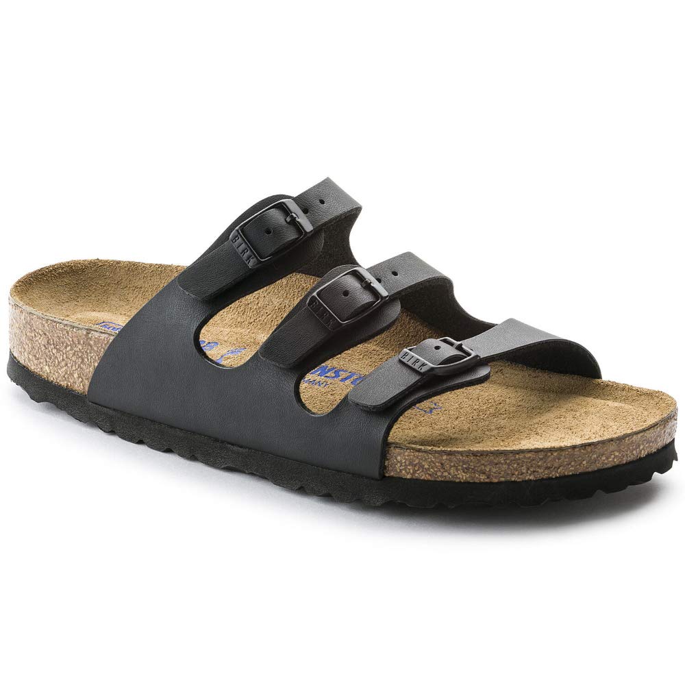 

Birkenstock Florida Sandals with Soft Size cm Footbed, Birko-Flor Men s, Black, 26.5 чёрный
