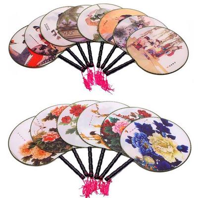 Plastic Dance Fan Polyester Fan New Prop Fan