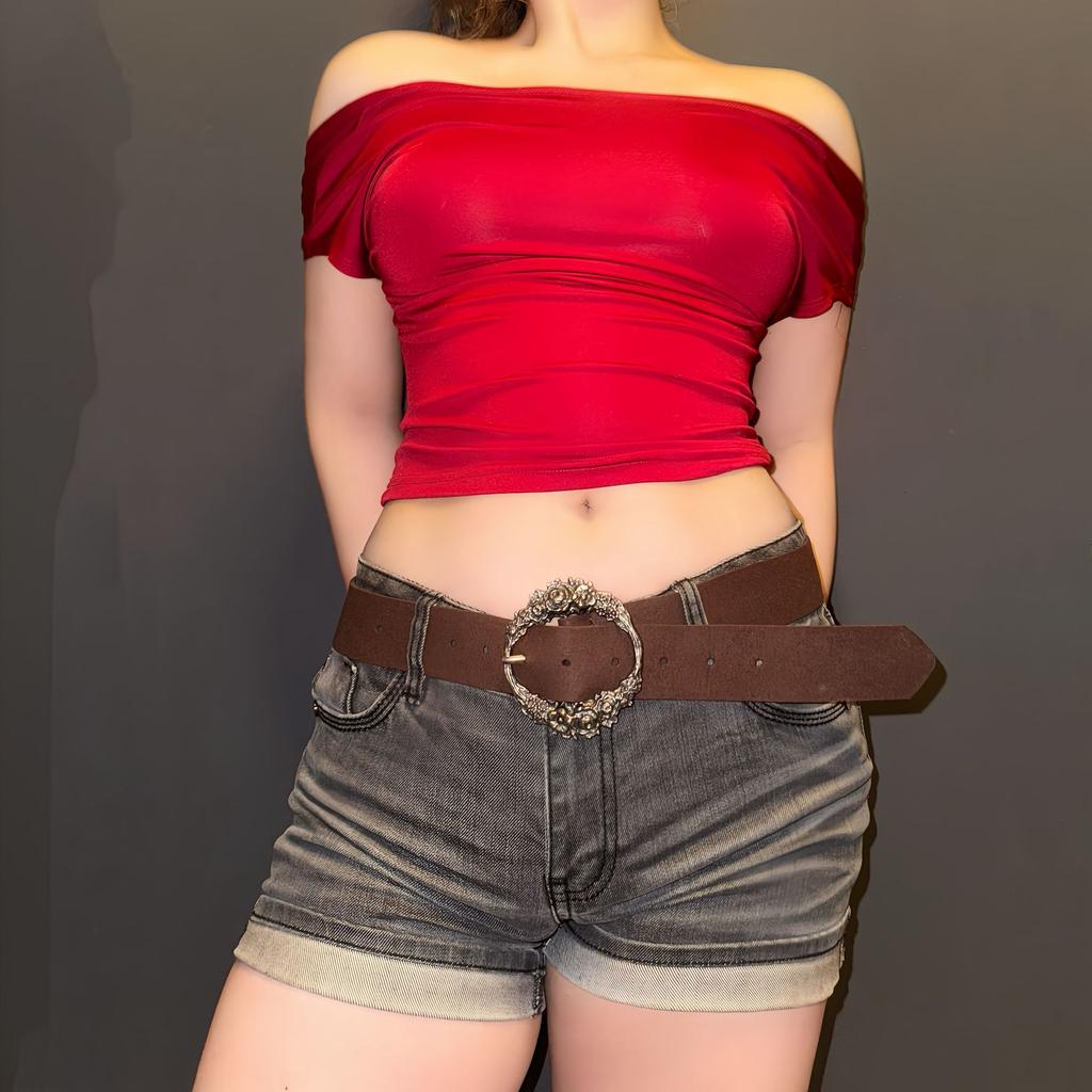 The Alternative Belt Is A Super Thin Belt Suitable for Both Men and Women. It Is Simple, Versatile, Sturdy and Durable, and Flexible