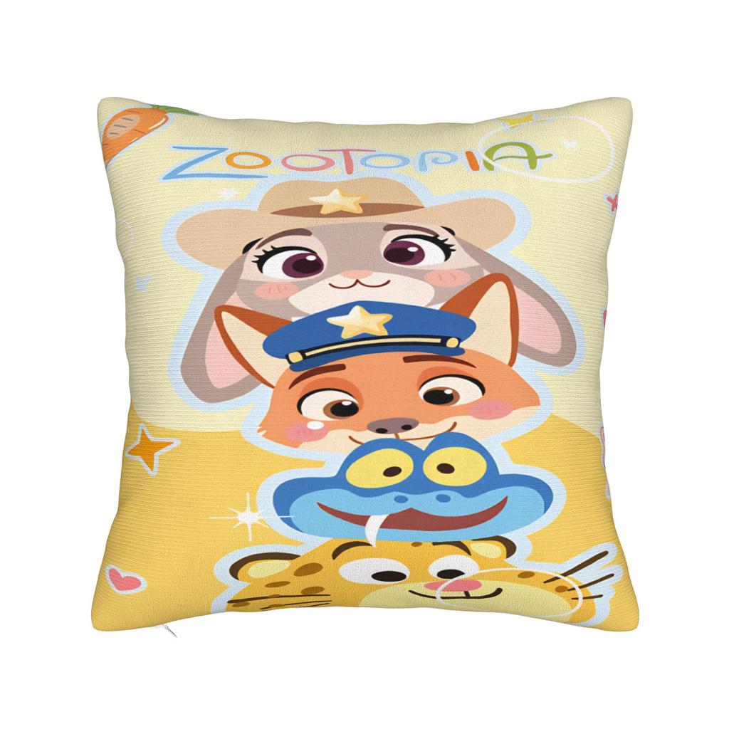 Zootopia Pillowcases Fashion Pillow Case For Sofa Bedroom Home Decor Comfy Pillow Cover