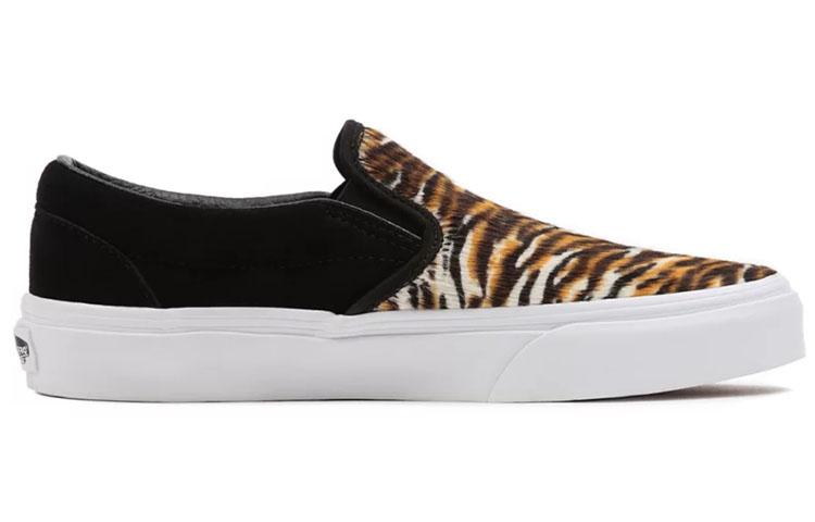 Vans Soft Suede Classic Slip On 'Black Yellow' Women's VN0A5JMHB0I