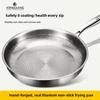 Pan, Pure Titanium Frying Pan, Uncoated Non-Stick Pan, Universal Induction Cooker, Steak Frying Pan German Frying