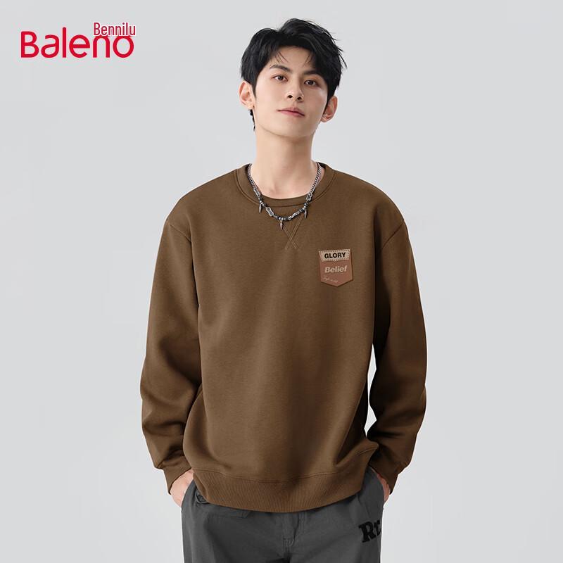 Baleno Men's Heavyweight Crewneck Sweatshirt