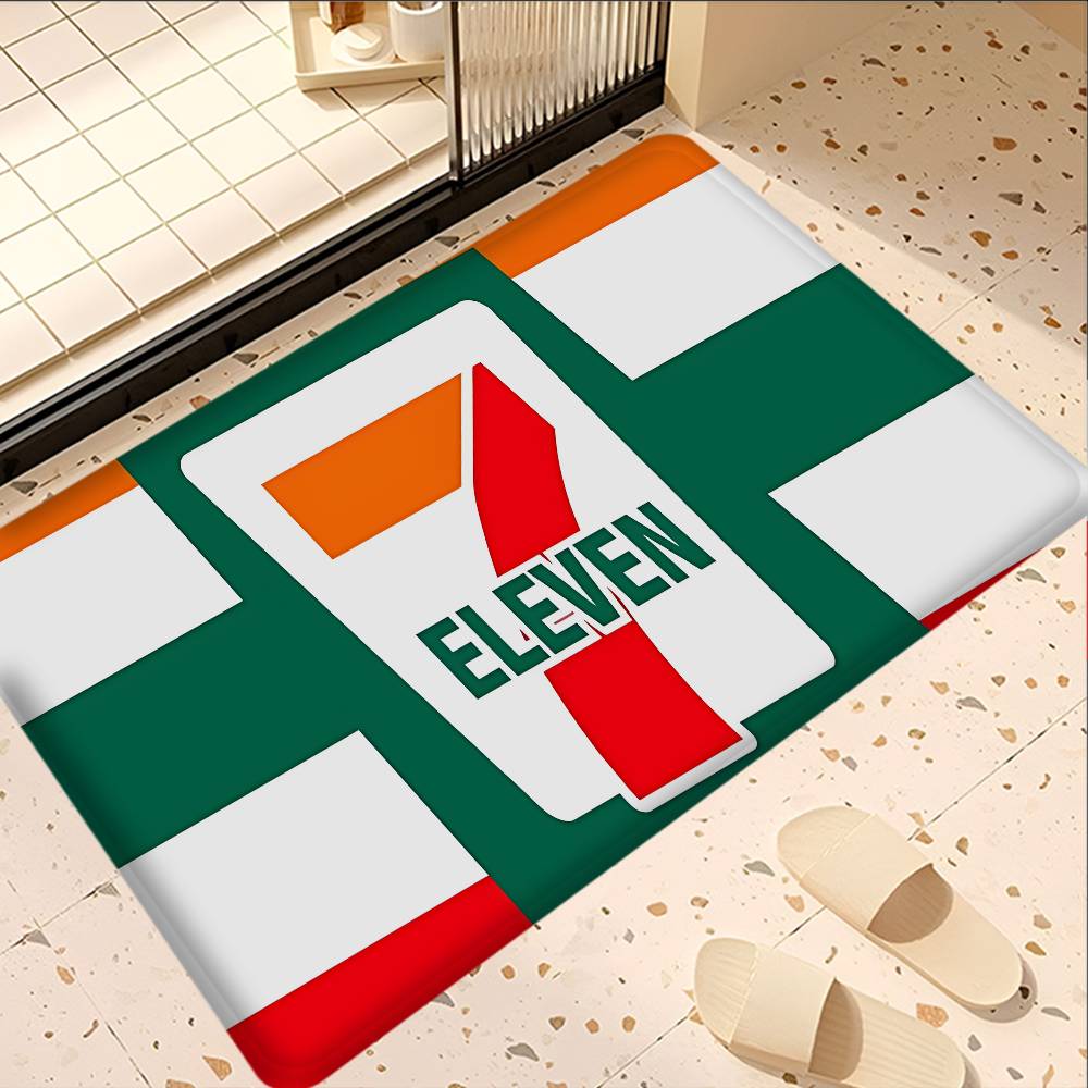 7-E-ELEVENS Bathroom Mat Kids Room Bedroom Decoration Balcony Anti-Slip Doormat Living Room Welcome Rug
