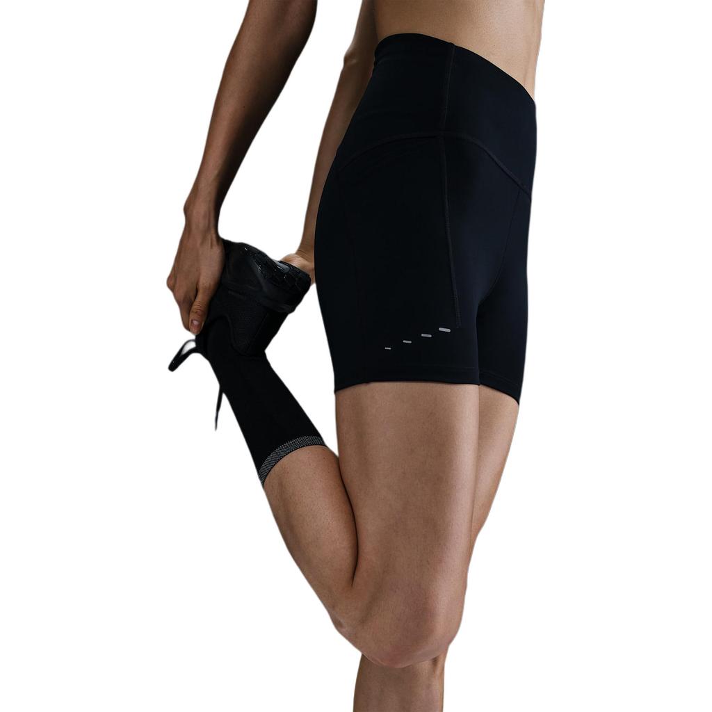 Nike Dri-Fit Swift Solid High-Waisted Slim Fit Sports Shorts Women shorts Black HJ2259-010