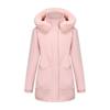 Winter Coat Women 2025 Long Plush Fur Collar Fleece Lined Parka Jacket Korean Style