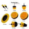 Multifunctional Electric Drill Brush Set for Kitchen, Bathroom, Car, and Crevice Cleaning