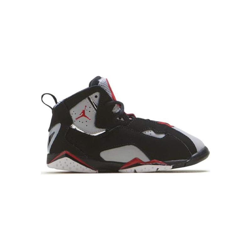 Jordan True Flight Black Varsity Red Wolf Grey TD 343797-060