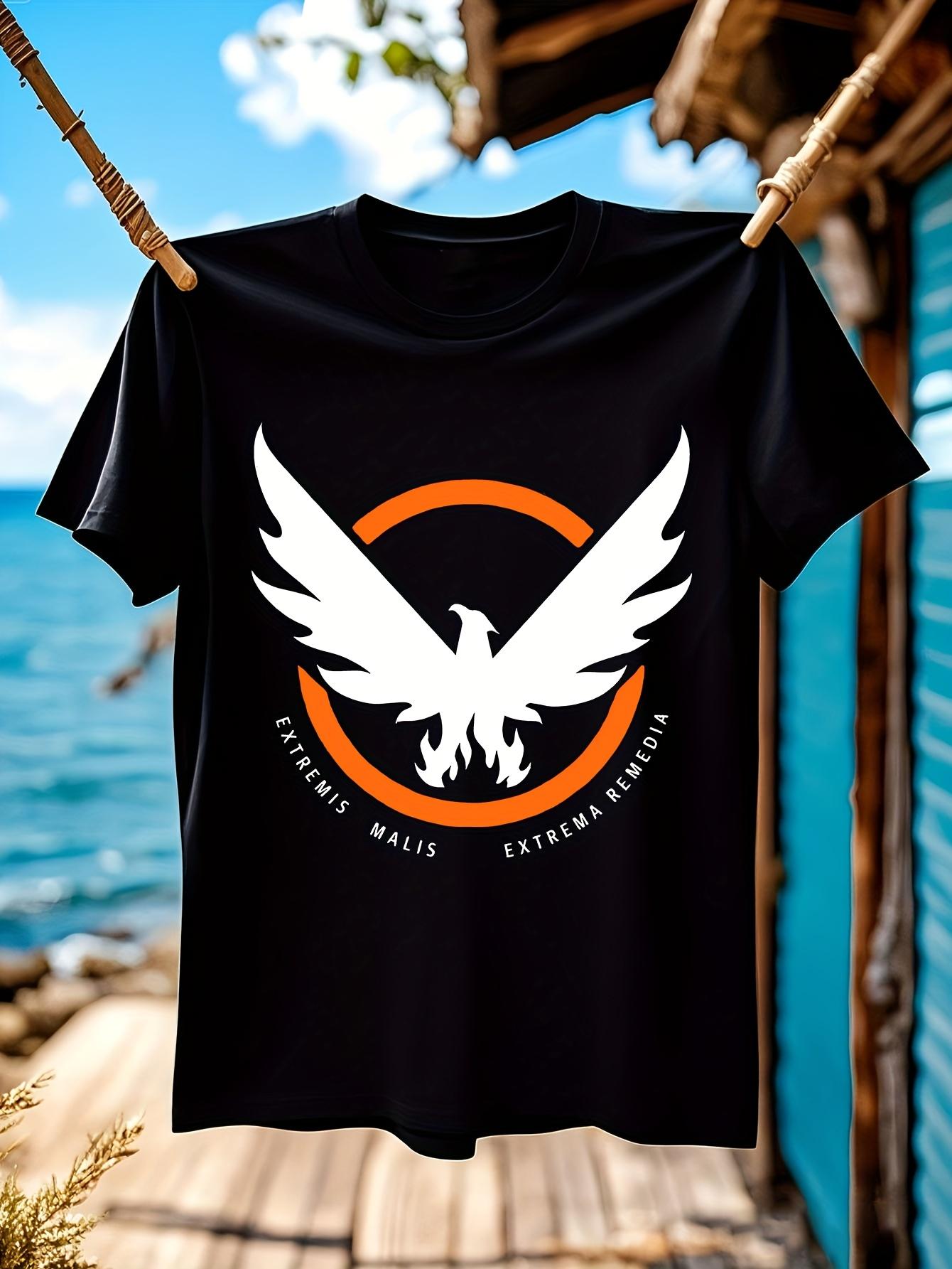Tom Clancys The Division 2 SHD Logo Tshirt - Black Video ... L