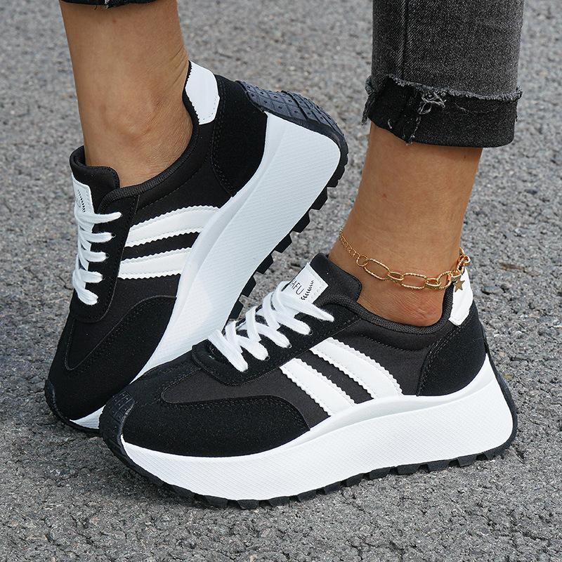 Large size board shoes, sports shoes, platform heightening casual shoes