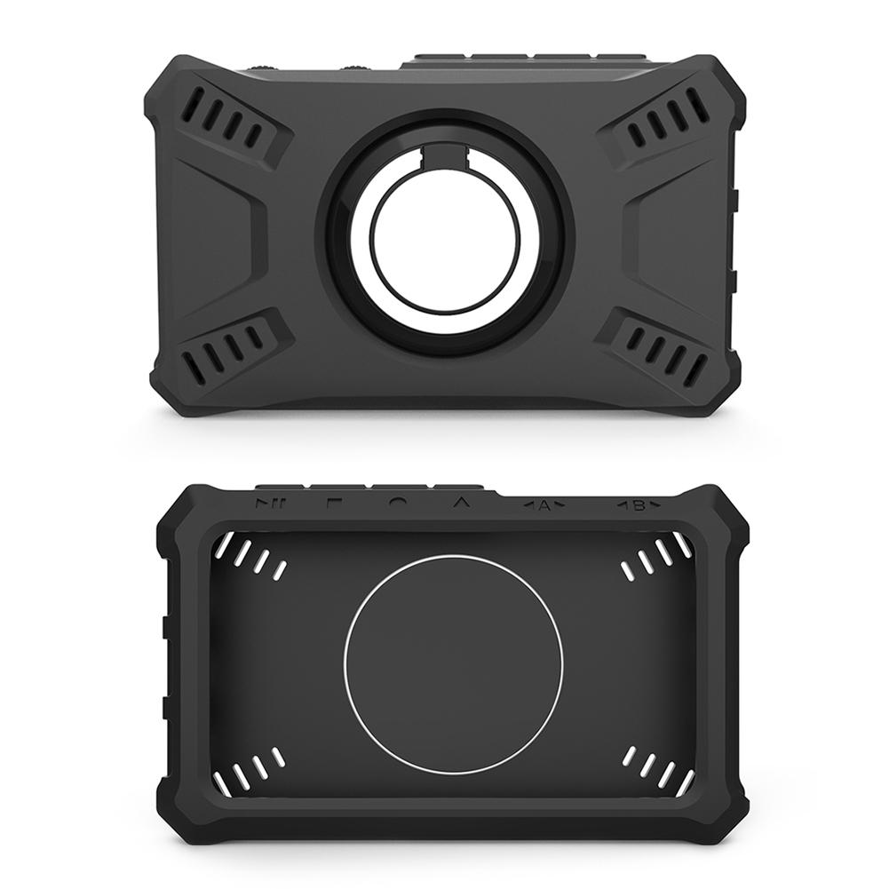 

DS213 Black Mini Oscilloscope Silicone Case Shell with 1Pcs Ring Bracket