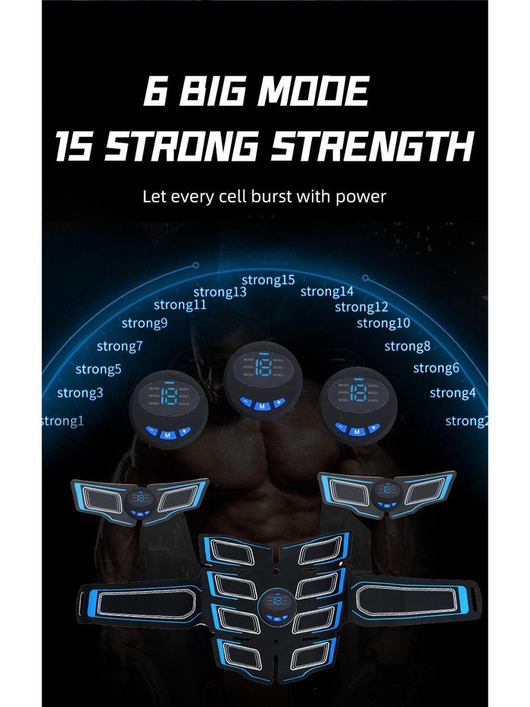Smart EMS Abdominal and Leg Slimming Muscle Trainer