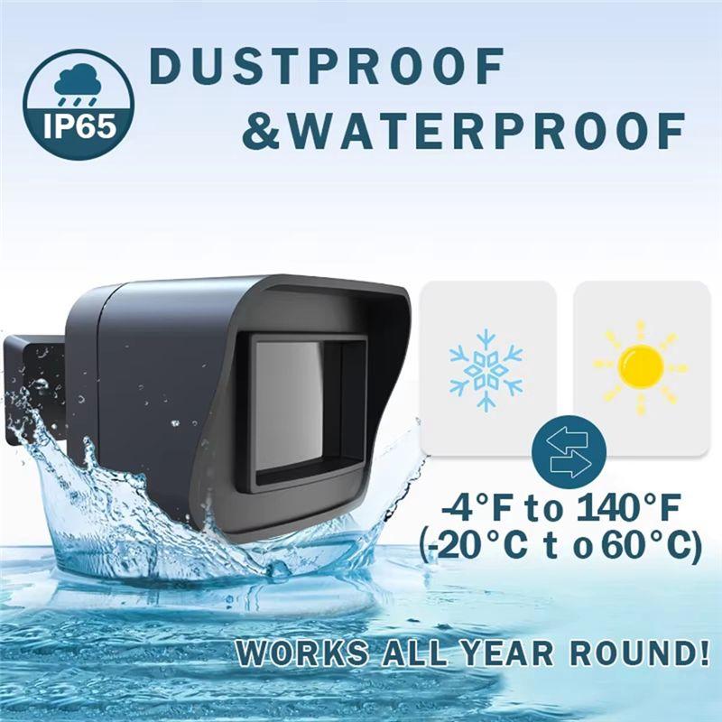 A25P Outdoor Waterproof Detector Weather Wifi Motion Sensor Remote APP Notifications For Alexa