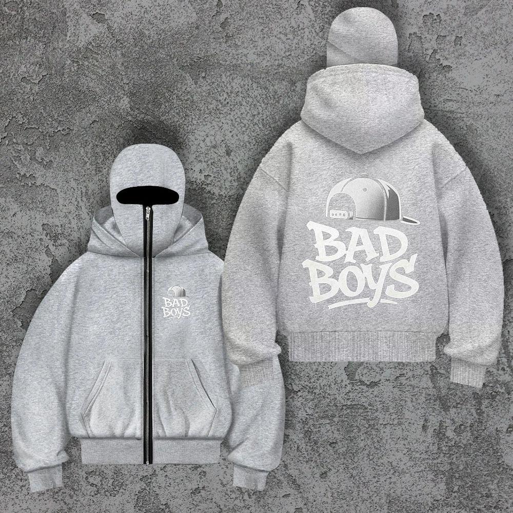 Amerikanischer High Street Hoodie mit Aufdruck, lockerer Passform und Nischen-Doppellagen-Hoodie für Paare, Trendiges Oberteil für Herren