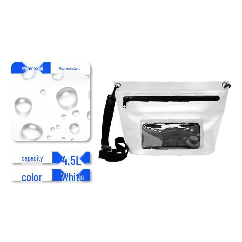 Waterproof PVC Phone Pouch & Shoulder Bag 25.5x11.5x20 CM