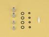 Abu Garcia Side Cup Nut Set for Chrome Black Avail 2500C