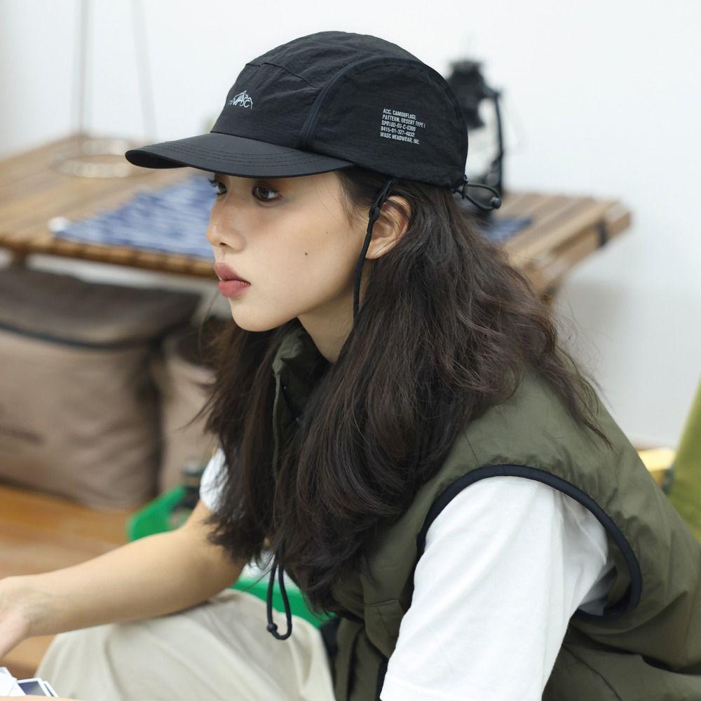 Breathable Baseball Hats Side Pocket Outdoor Hats Fashion Peaked Caps Men Women