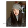 Autumn and Winter Hats, Children's Knitted Warm Woolen Hats, Solid Color Berets
