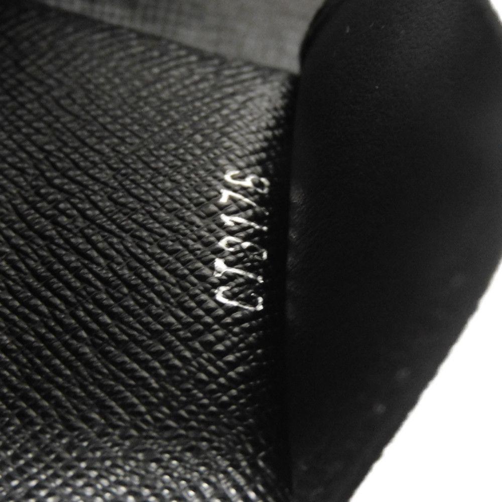 Used 12564 Multicles 6 N62662 7949 Old Model Logo Black Gray 6-Row Black Damier Graphite Noir Men's from Japan AUTHENTIC