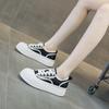 New Leather Little White Shoes Fisherman Platform Biscuit Board Shoes Niche Ugly Cute Breathable Versatile Casual Big Head Bread Shoes
