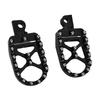 Universal Motorcycle Footrest Foot Pedal 10mm Install Dia CNC Aluminium Alloy